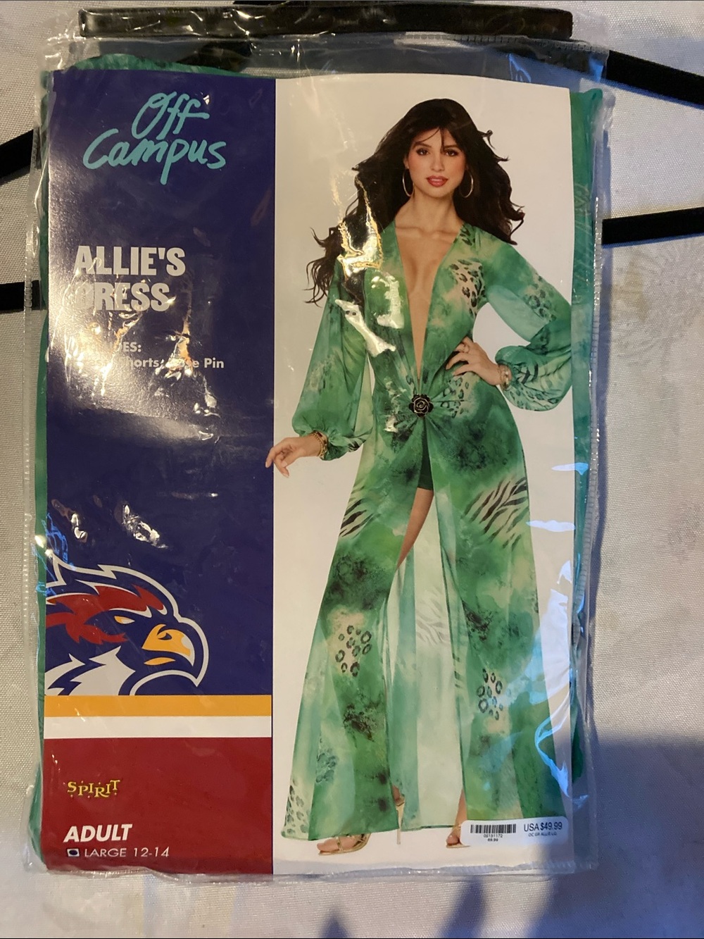Adult Allie's Dress Costume - Off Campus costume large